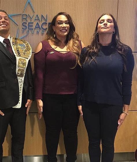 Did Stephanie McMahon gain muscle and get bigger when she。